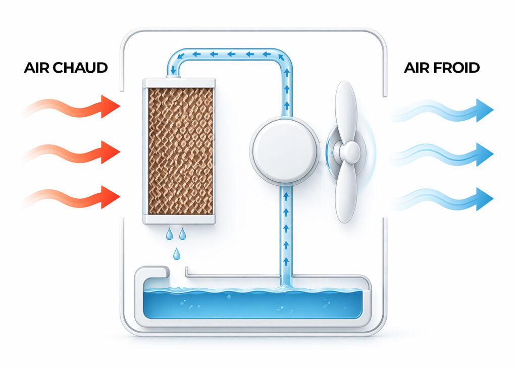 Schema Fonctionnement Evaporation