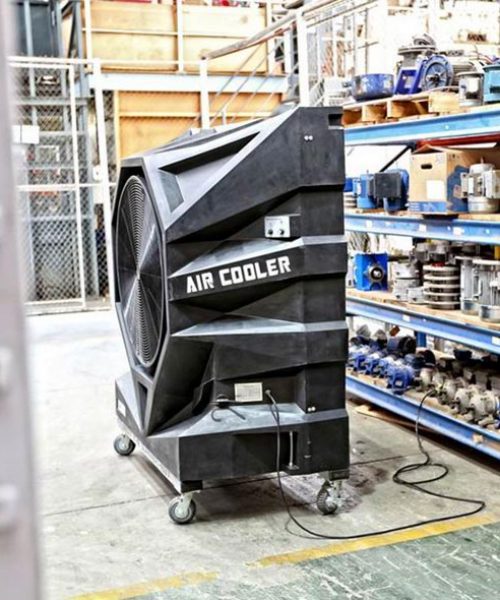 Climatiseur Mobile FoxAir dans un atelier/hangar